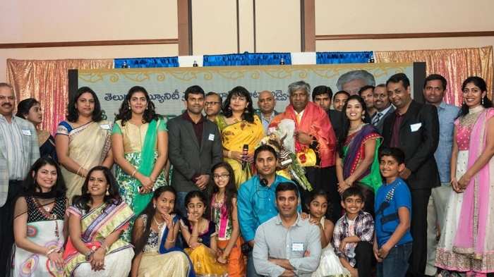 grand felicitation for komati jayaram aps special representative for north america